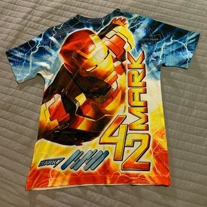 Marvel boys soft rash guard or shirt size 10/12